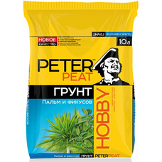 Грунт для Пальм и Фикусов Peter Peat Линия Хобби 10 л