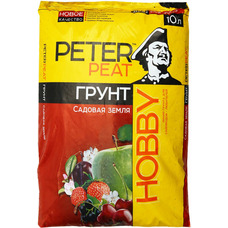 Грунт универсальный Садовая земля Peter Peat Линия Хобби 10 л